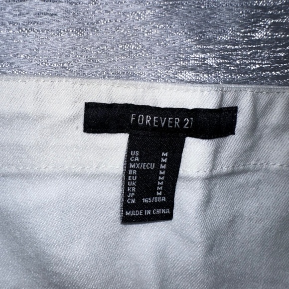 White denim fitted dress - Picture 2 of 3